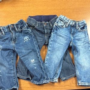 3 pairs baby Gap jeans 18-24 months